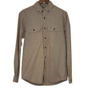 Carhartt Tan Button Down Shirt. Relaxed Fit. Size Small. Great Condition!!